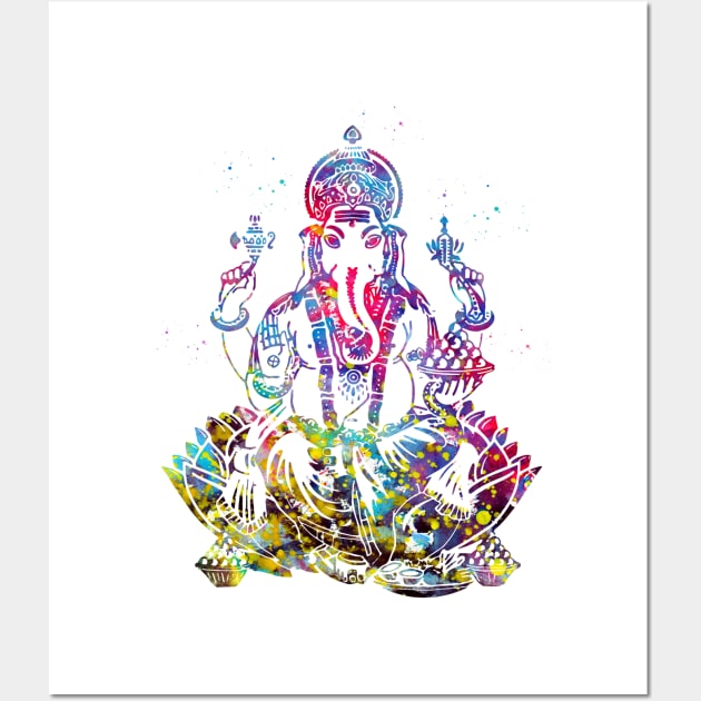 Ganesha Wall Art by erzebeth